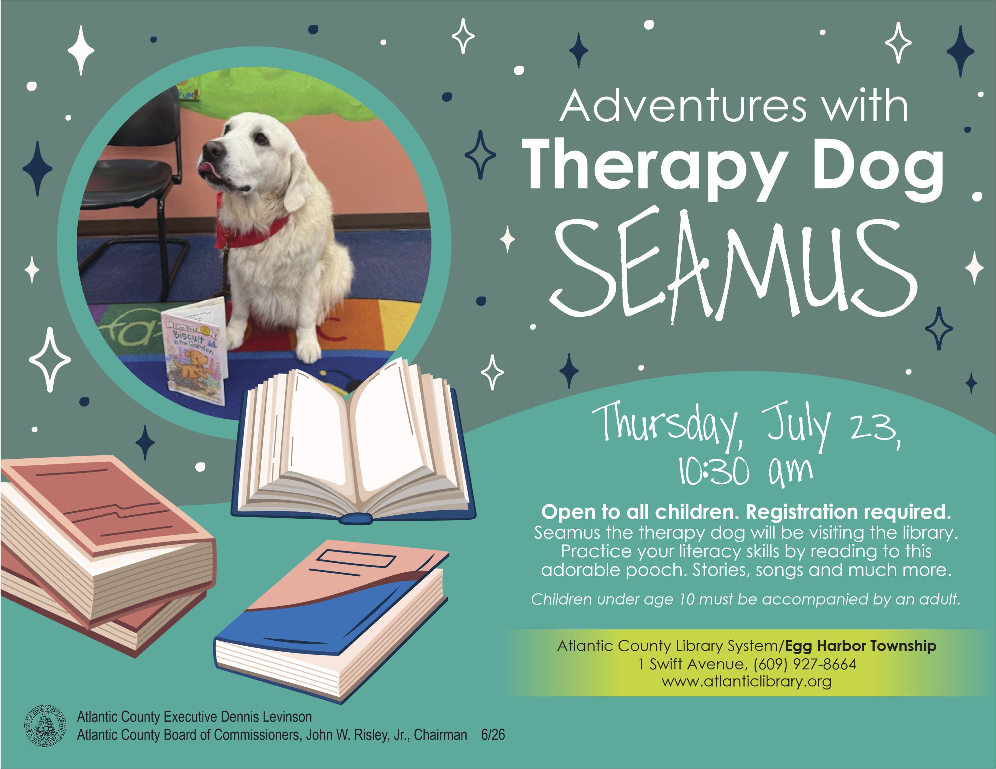 Adventures with Therapy Dog Seamus