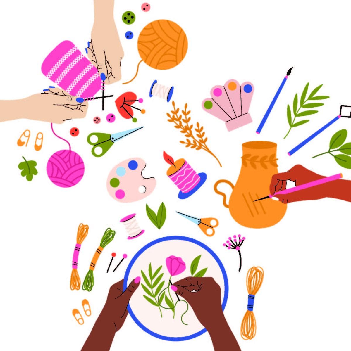 Craft & Craft Trade Night at the Buena Community Reading Center