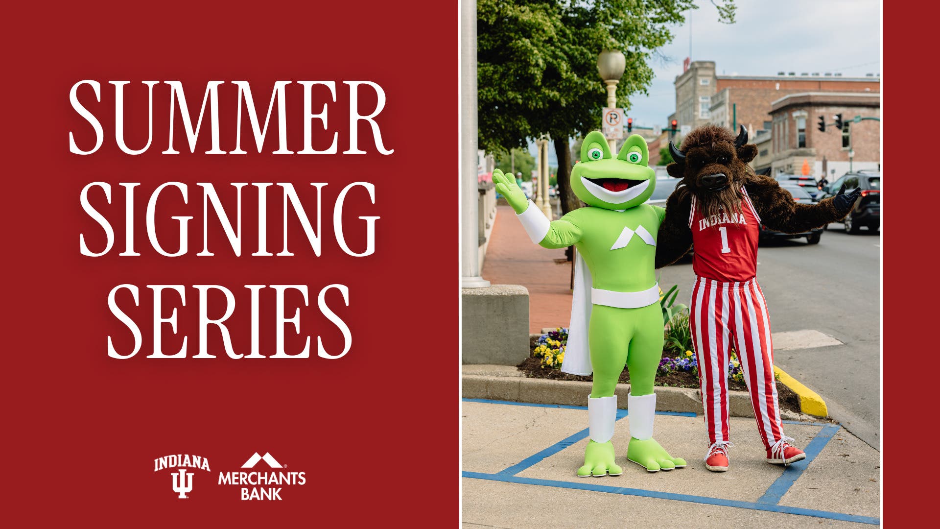 Summer Signing Series with IU student-athletes