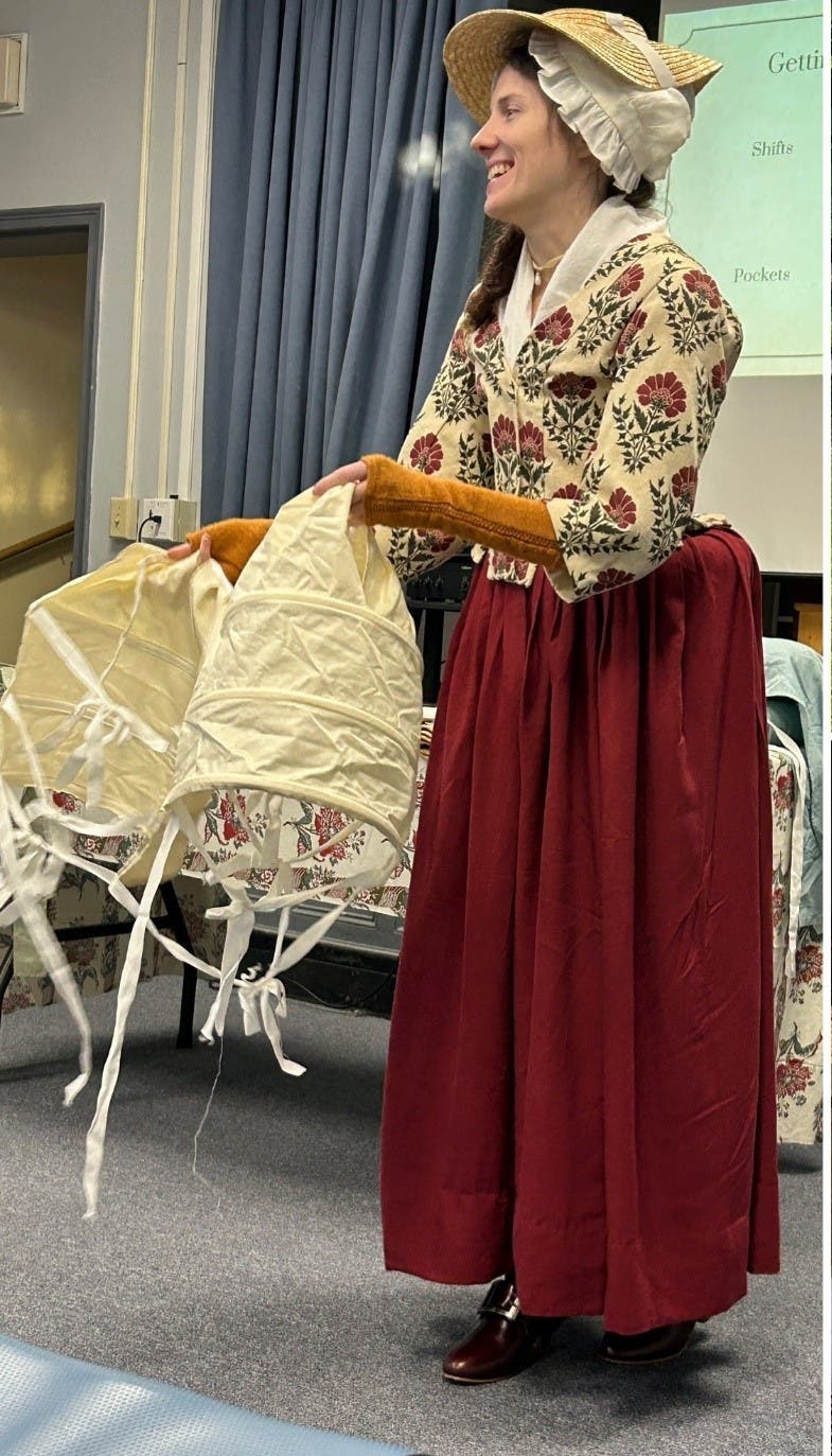 The Web They Wove: Women & their Wardrobes during New England’s Revolution