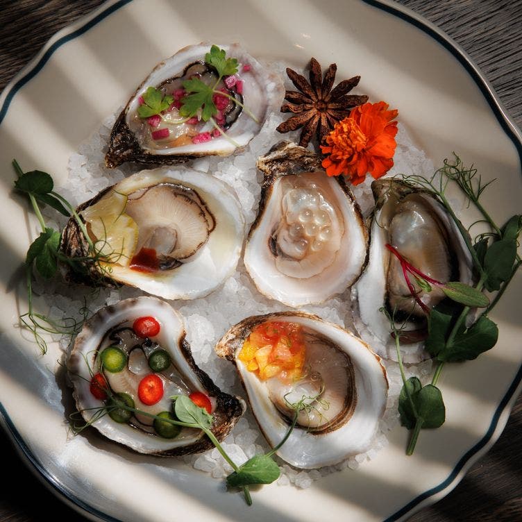 September Oyster Omakase