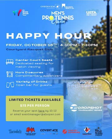 Dropshot Happy Hour