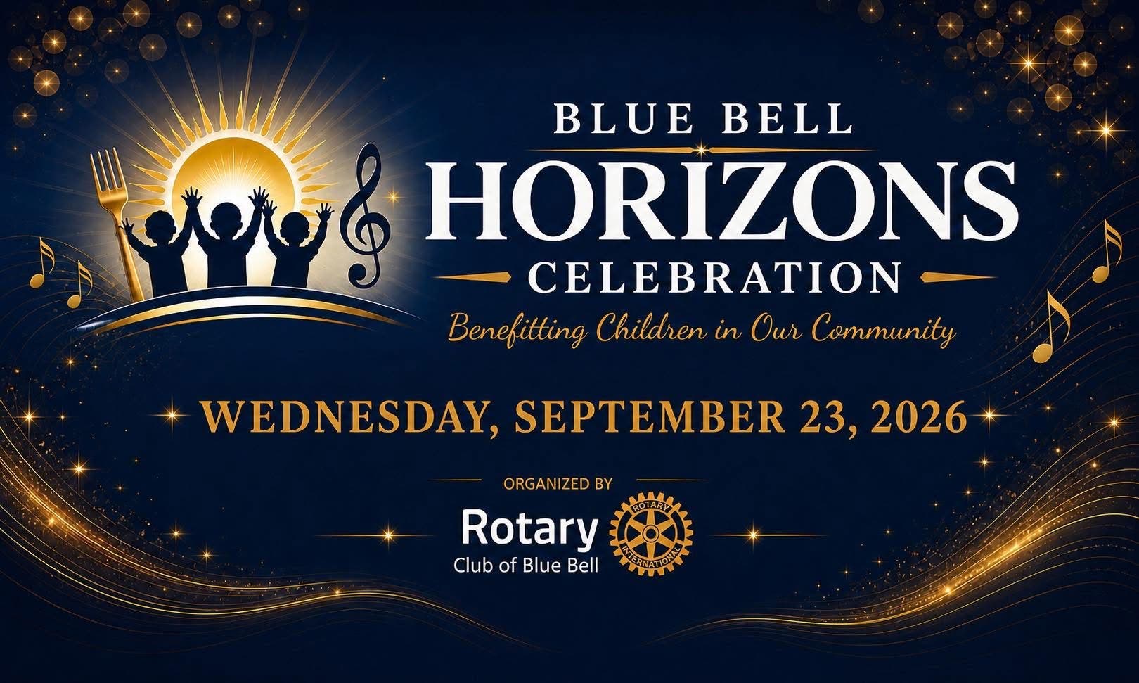 Blue Bell Horizons Celebration - September 23, 2026