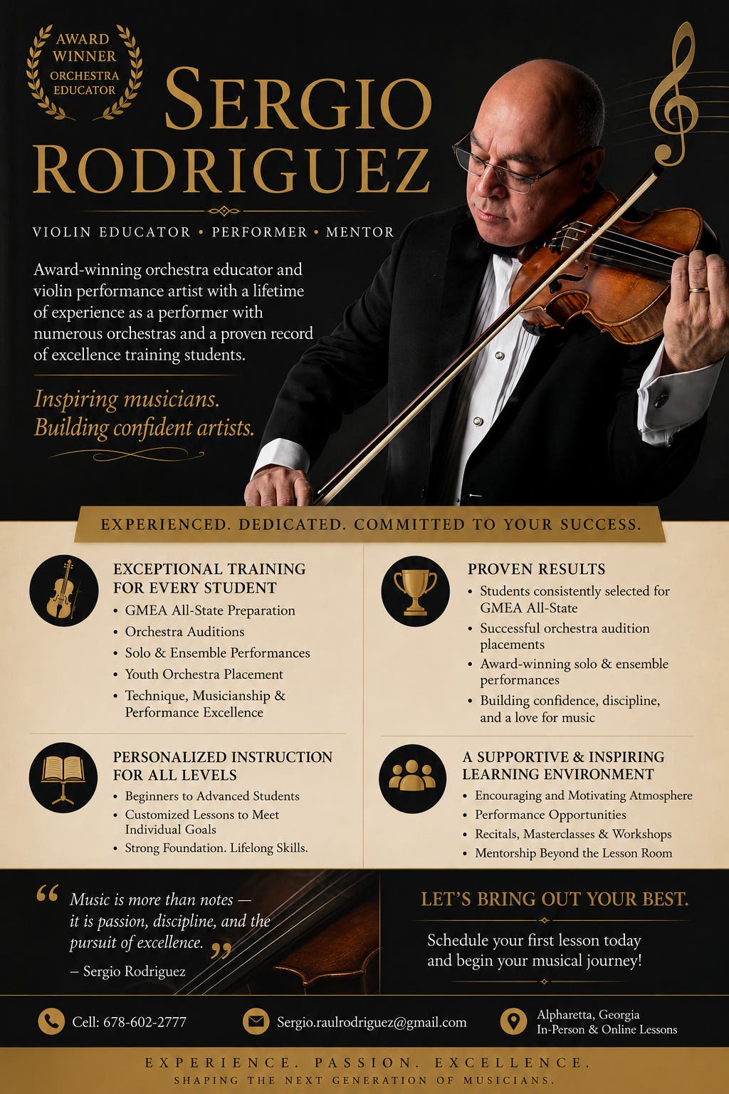 Violin lessons