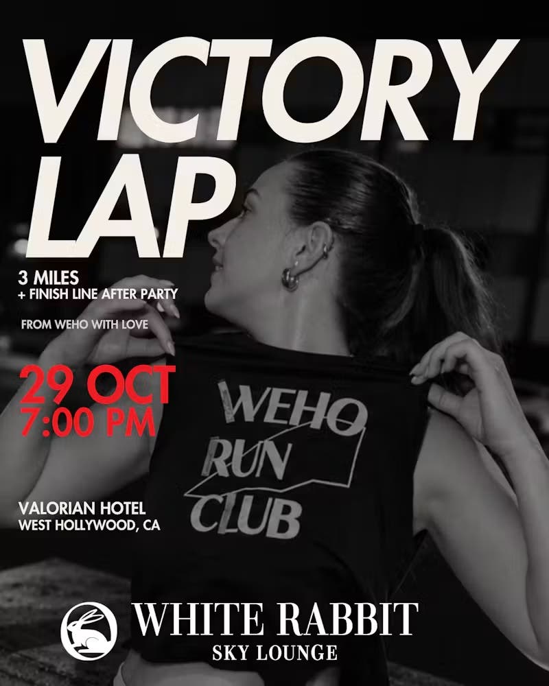 WEHO Run Club: Victory Lap