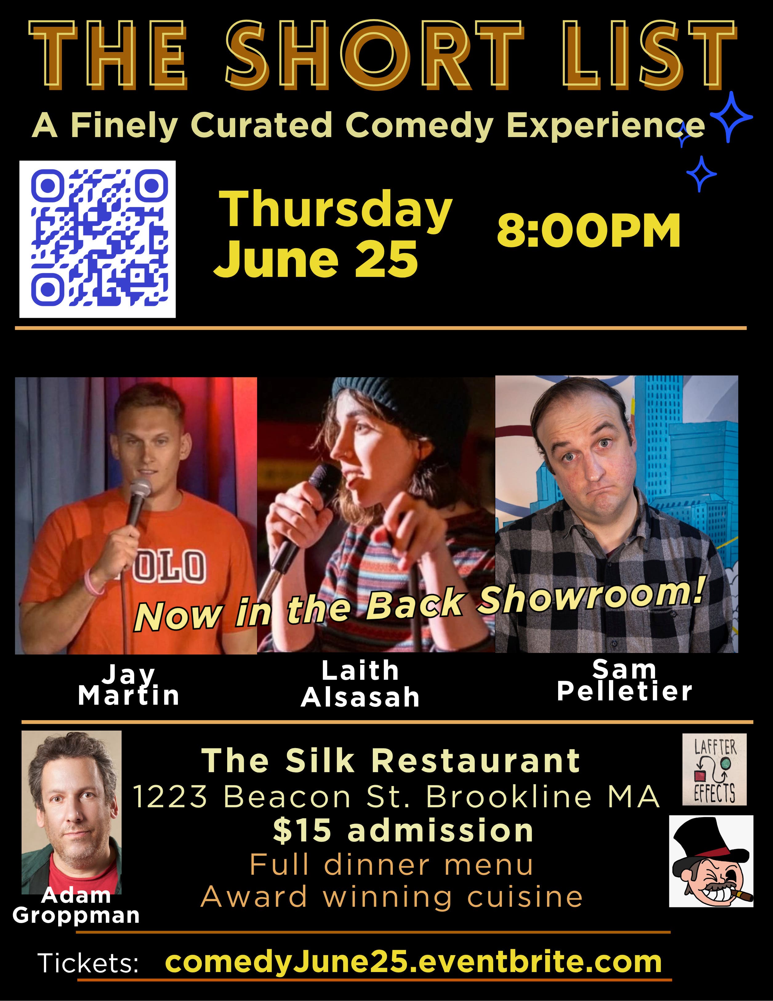 The Short List: A curated Comedy Experience
