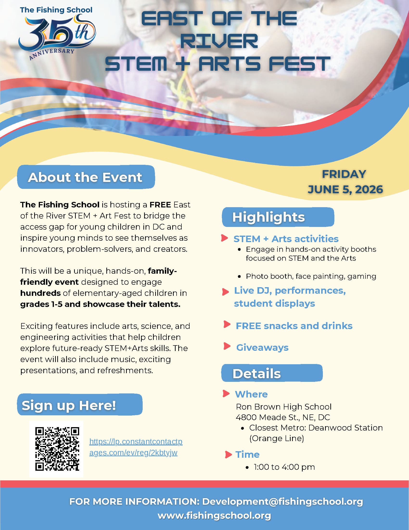 East of the River STEM + Arts Fest