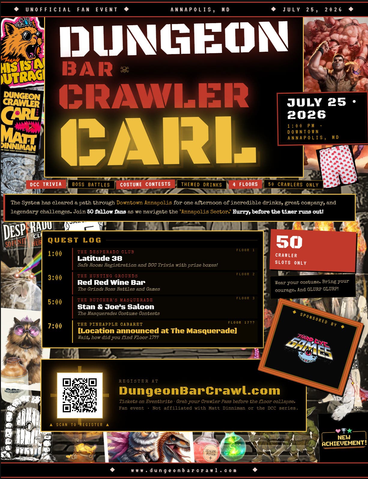 Dungeon Bar Crawler Carl
