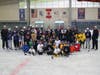 Westborough Rangers hockey players take the ice with local youth hockey players in season-opening clinic