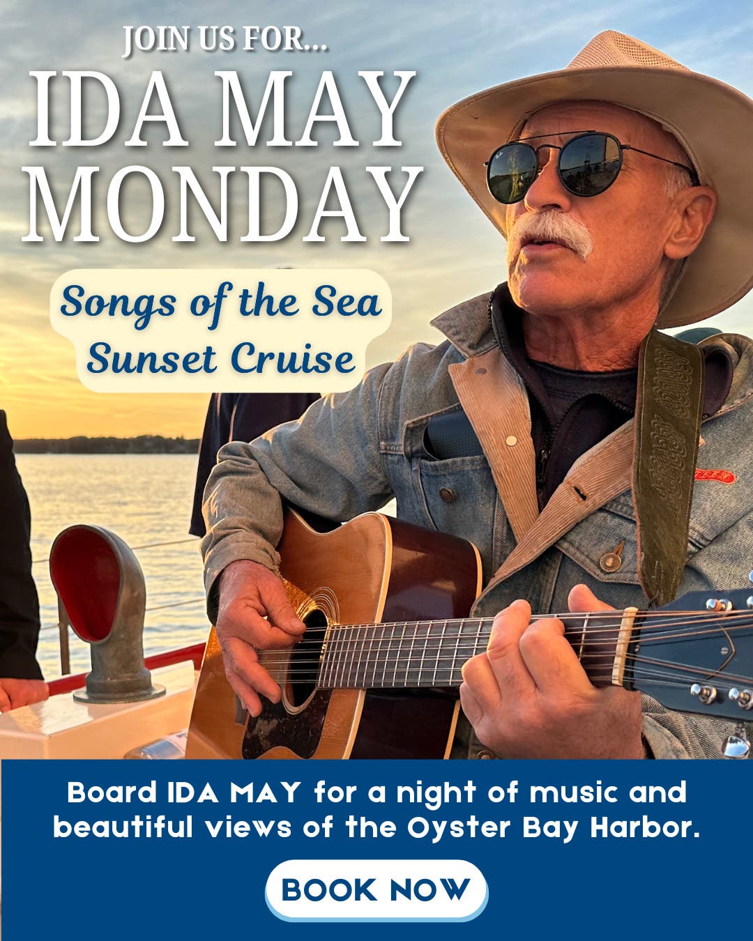 Songs of the Sea Sunset Cruise Aboard IDA MAY