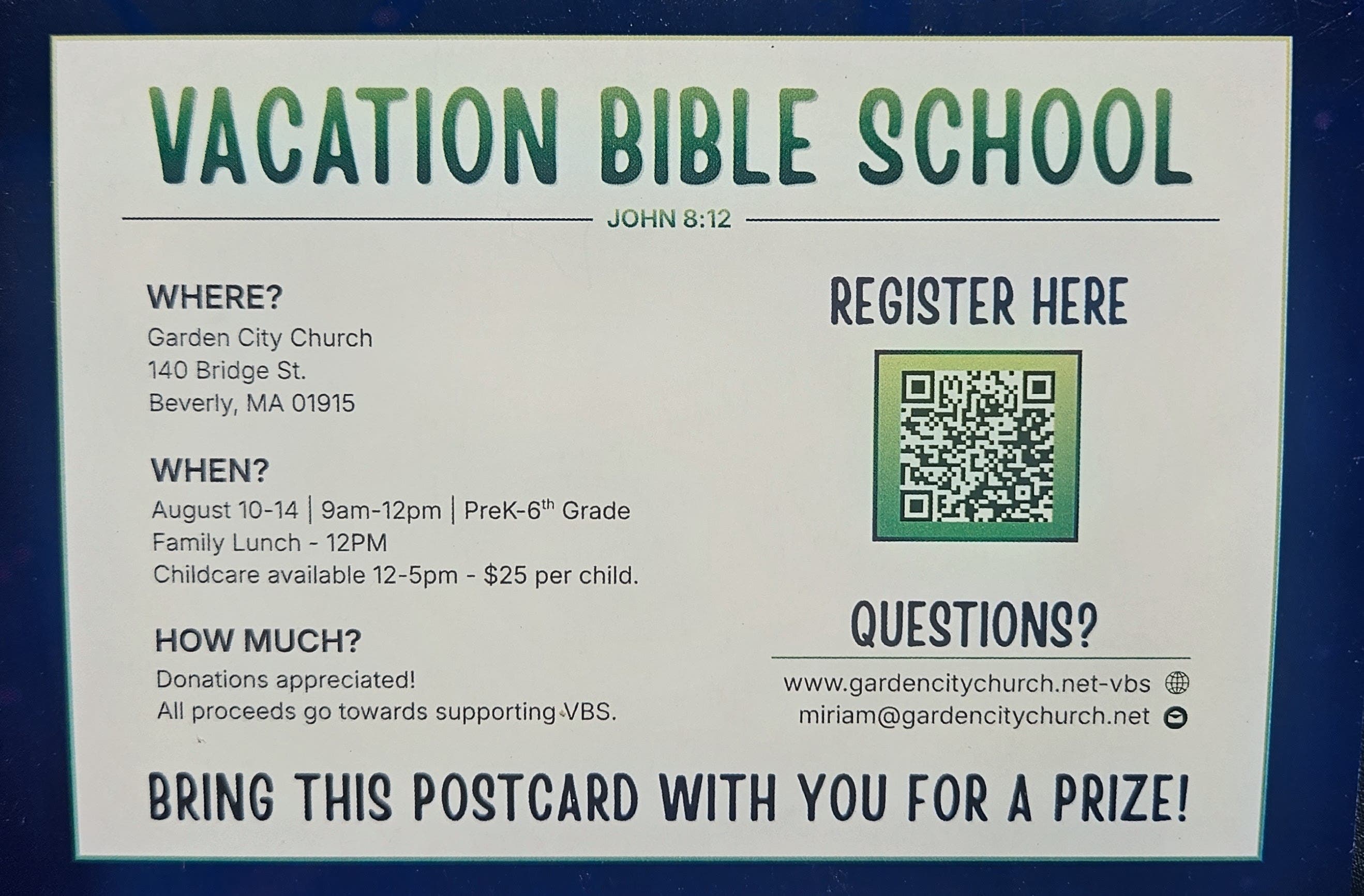 Vacation Bible School