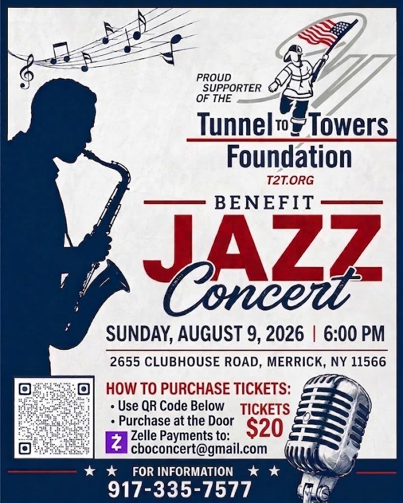 Jazz Concert to Benefit Tunnel to Towers