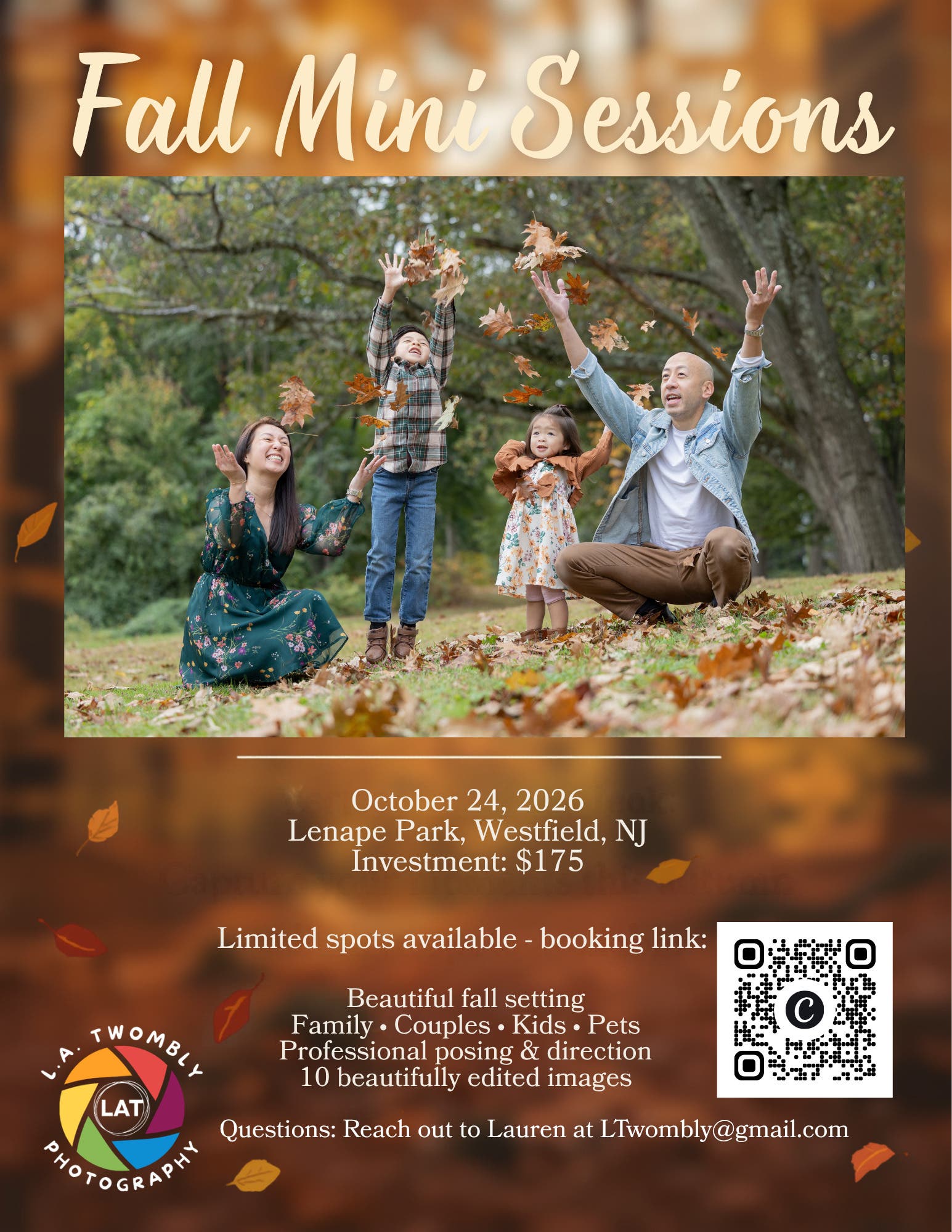 Fall Mini Sessions 