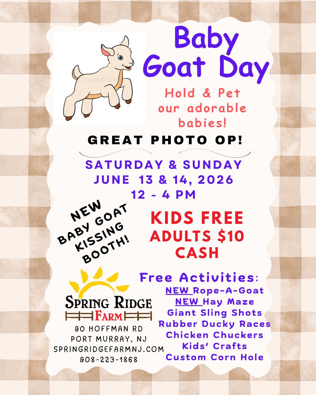 Baby Goat Day
