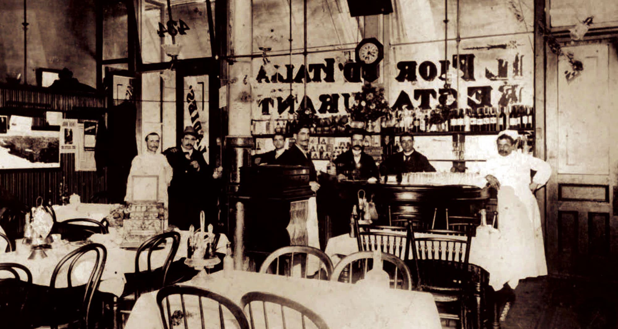Fior d'Italia 140th Anniversary Celebration w/1886 Menu