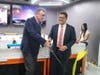 Patrick Roberts, Head of School and Jesus Socorro, Board Chair cut the ribbon to open the STEM and Innovation Center