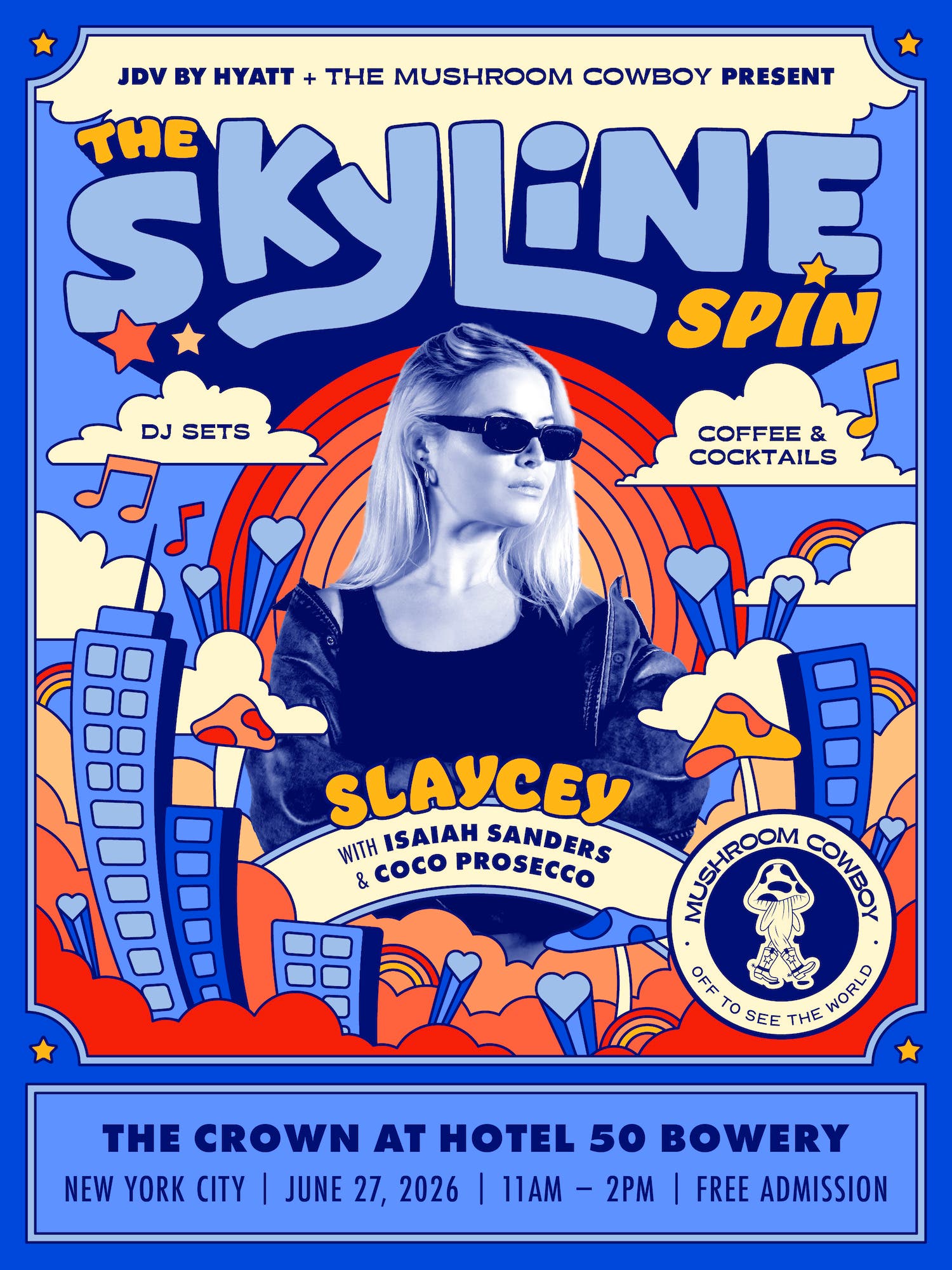 The Skyline Spin: The Crown at Hotel 50 Bowery