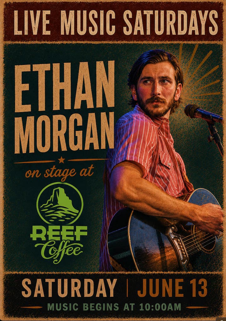 Ethan Morgan LIVE at Reef Coffee