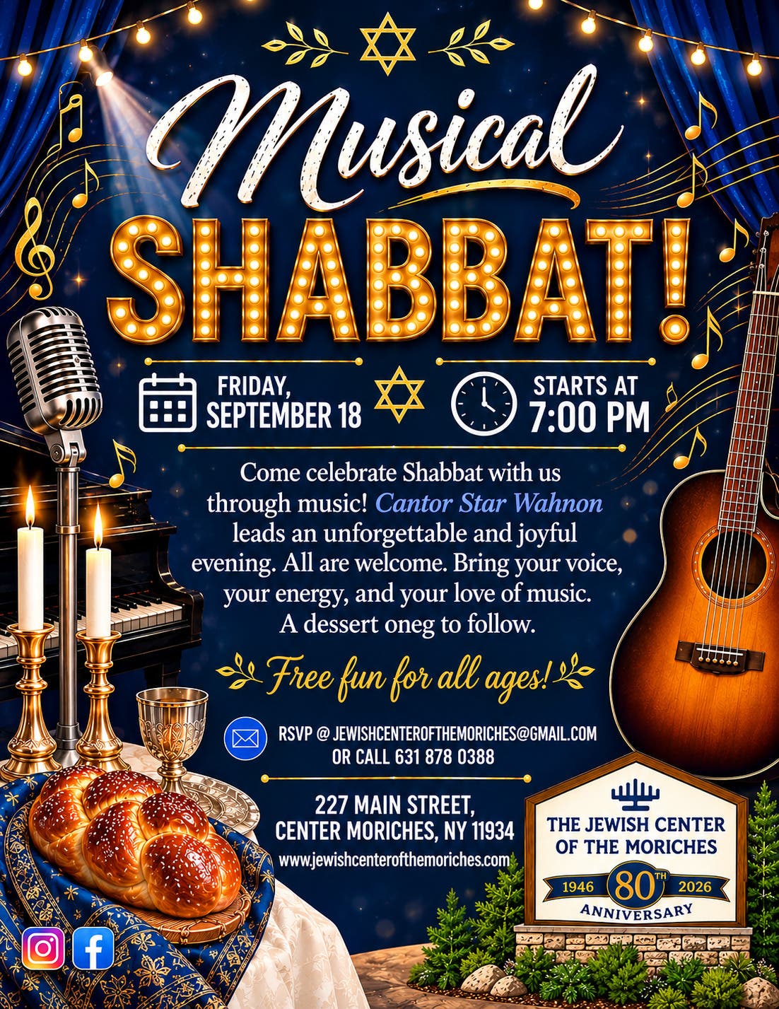 Friday Night Musical Shabbat
