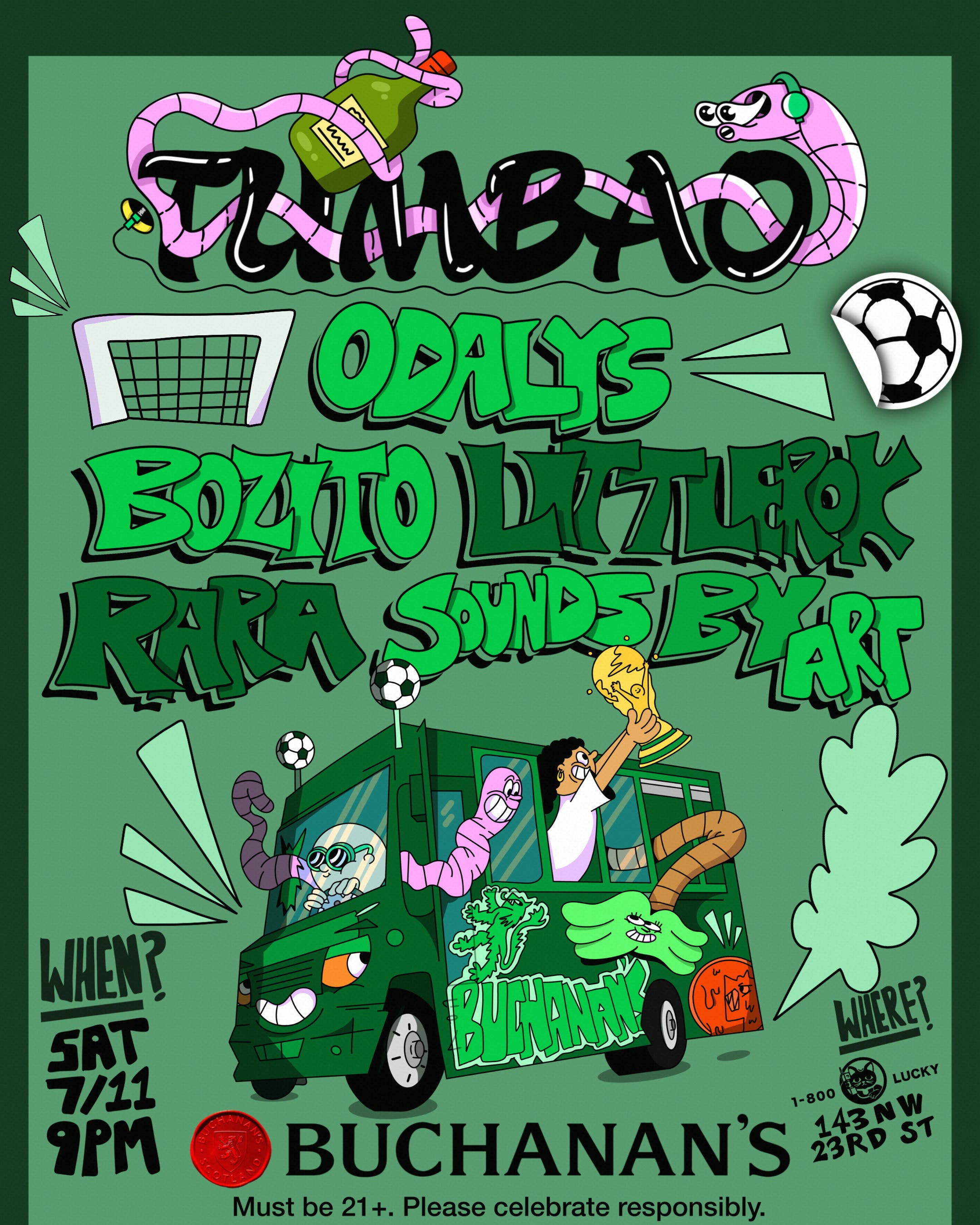 TUMBAO x Buchanan's Miami Quarter Finals After Party
