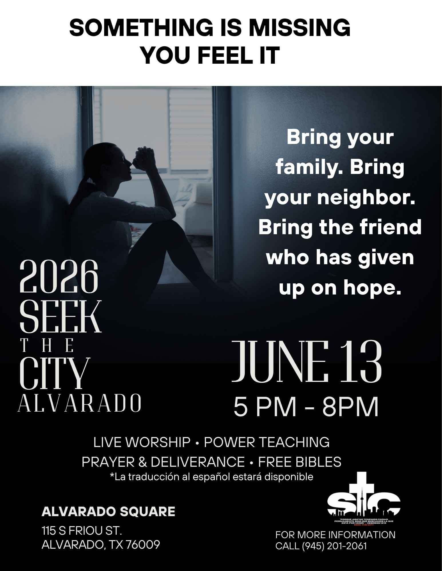 Seek the City, Alvarado