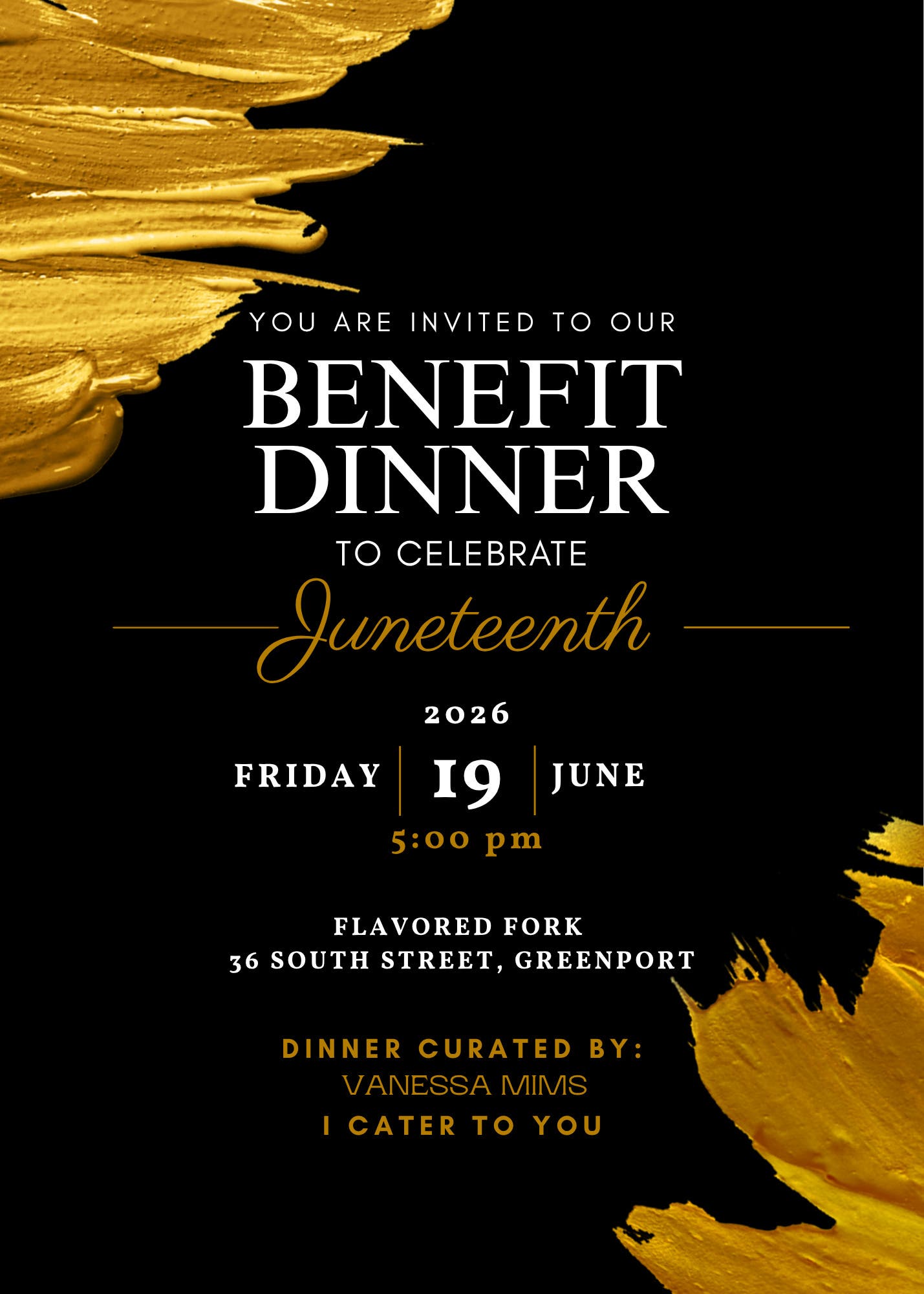 Juneteenth Benefit Dinner