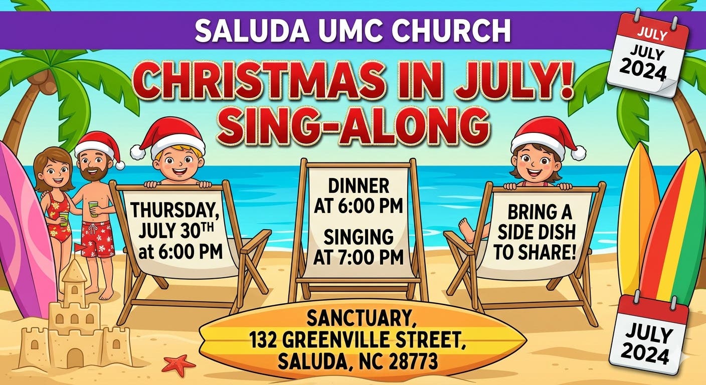 Christmas in July Sing a long