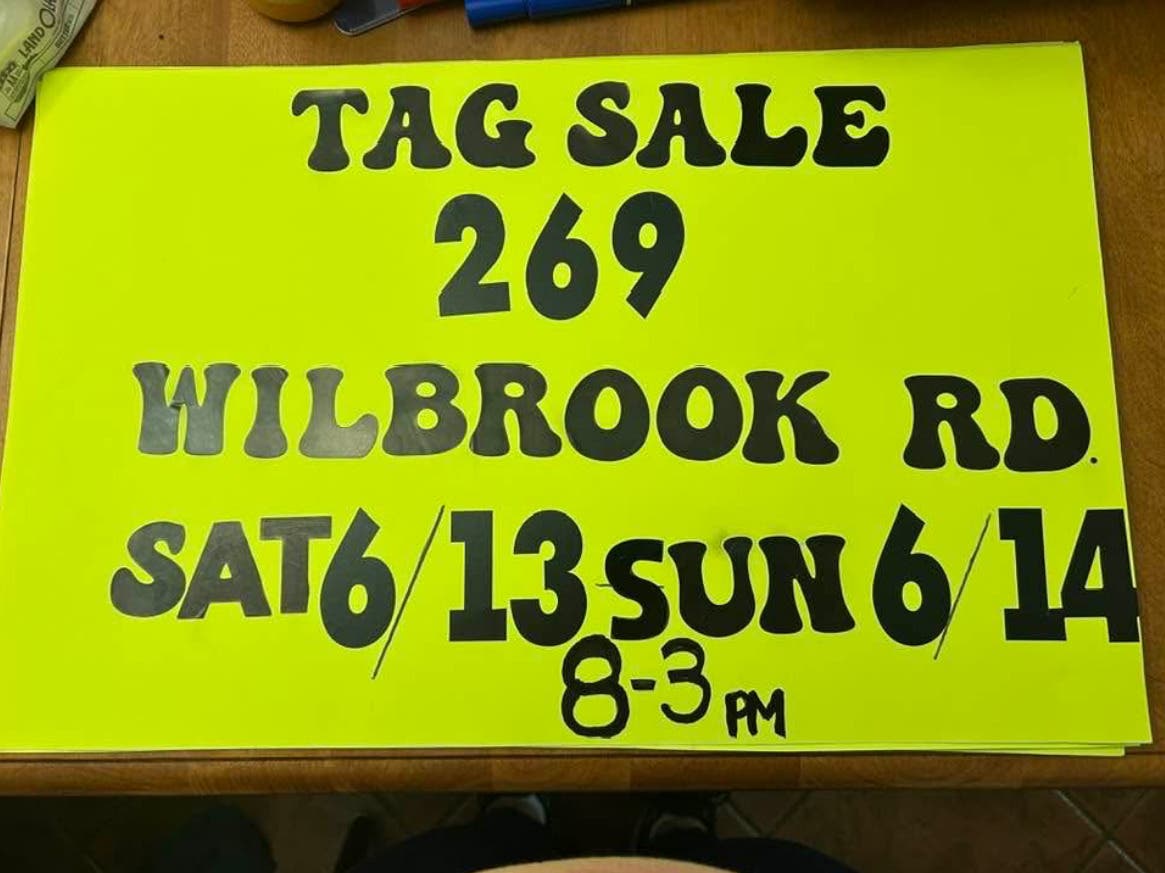 Tag sale