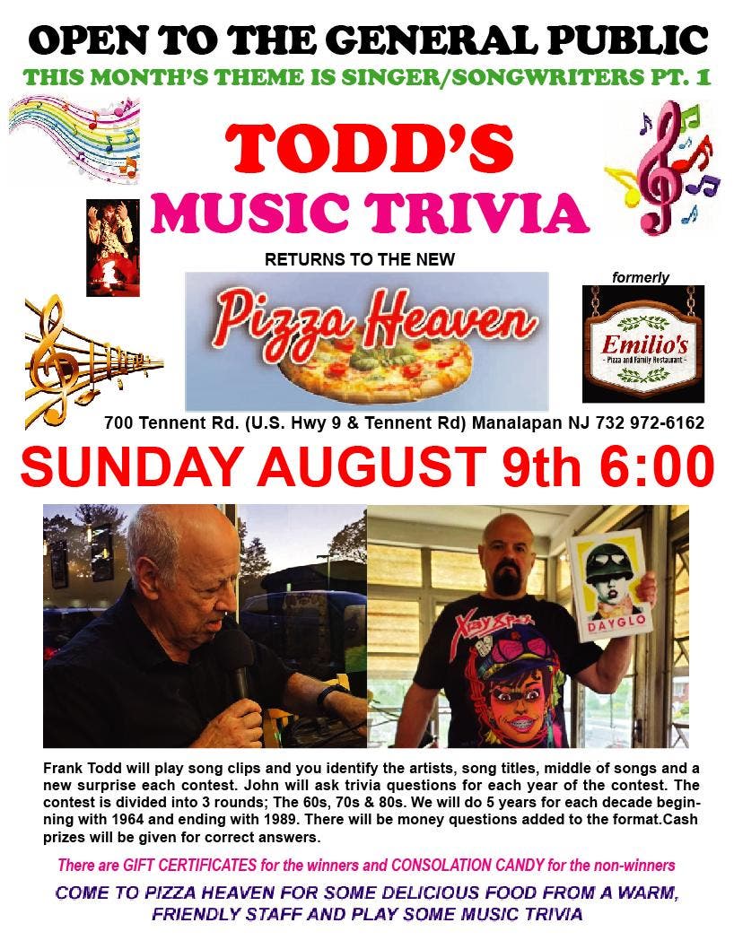 Todd's Music Trivia