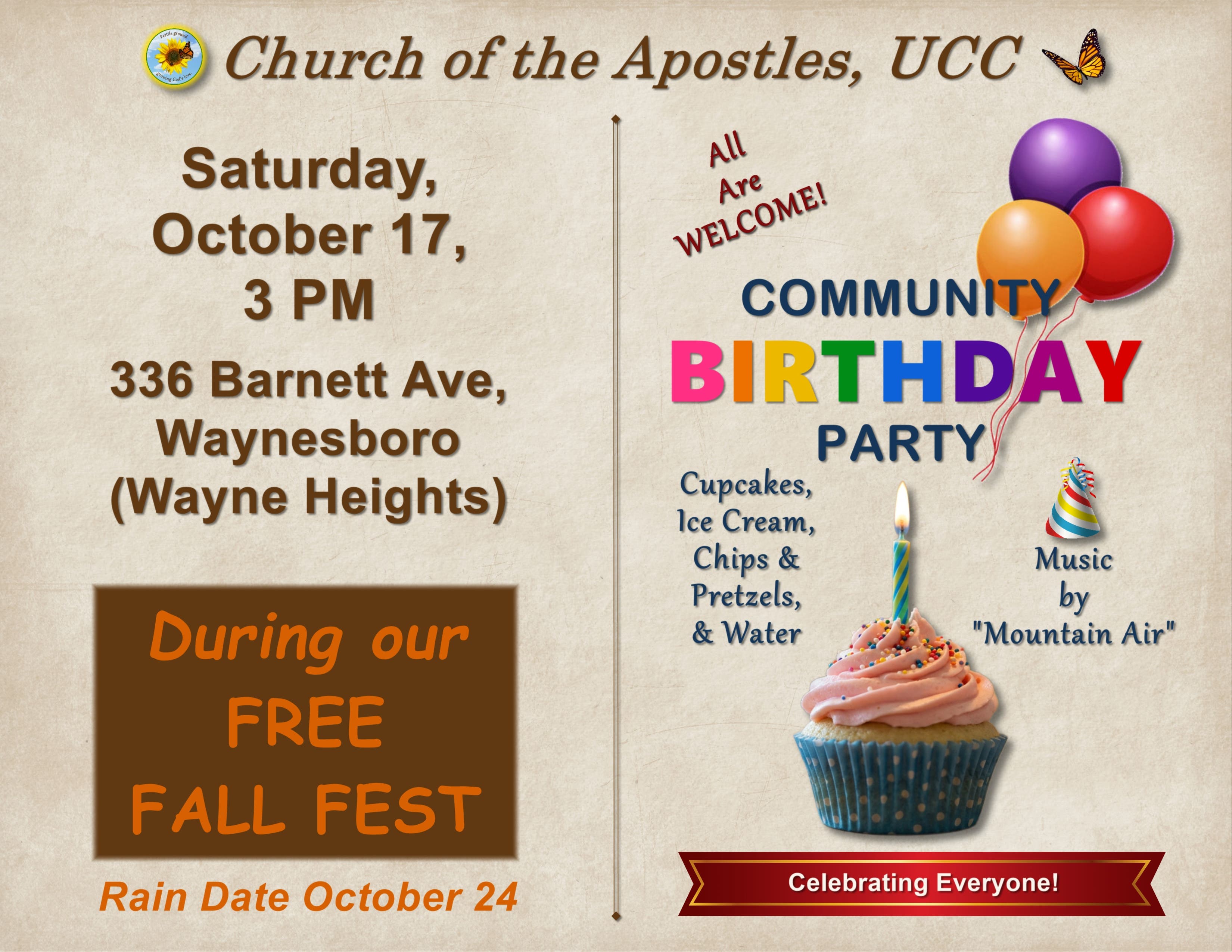 Community Birthday Party