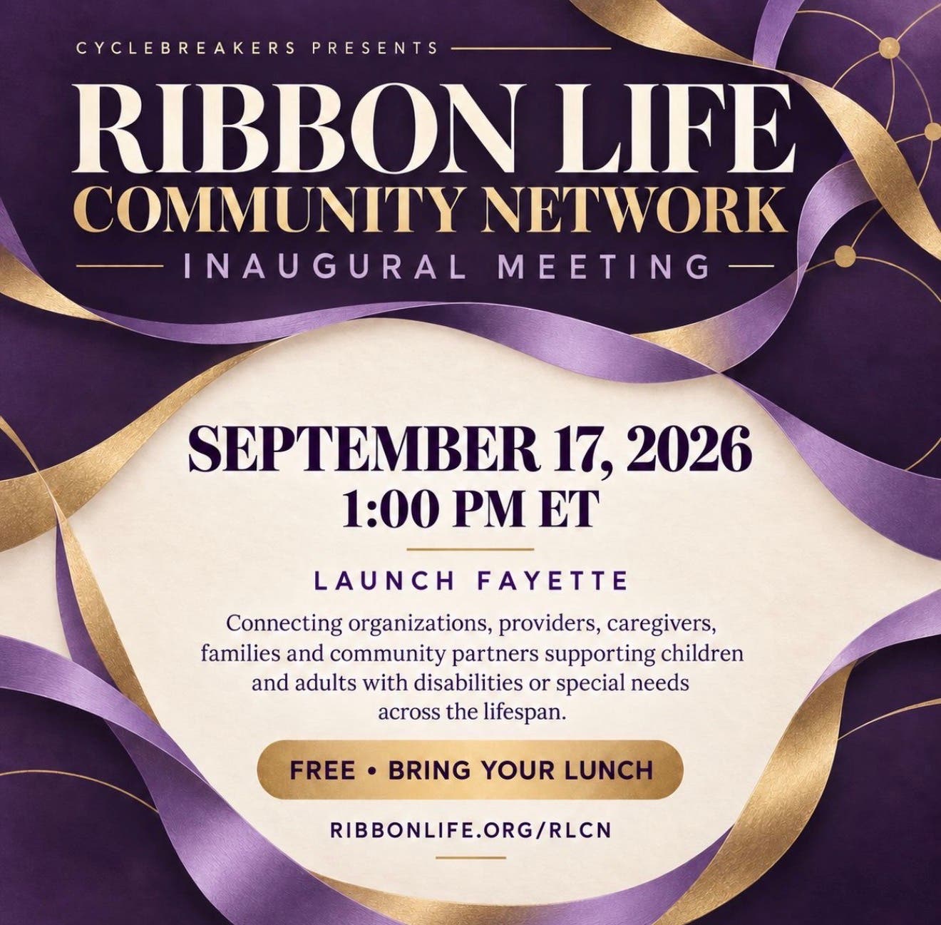 Ribbon Life Community Network Inaugural Meeting