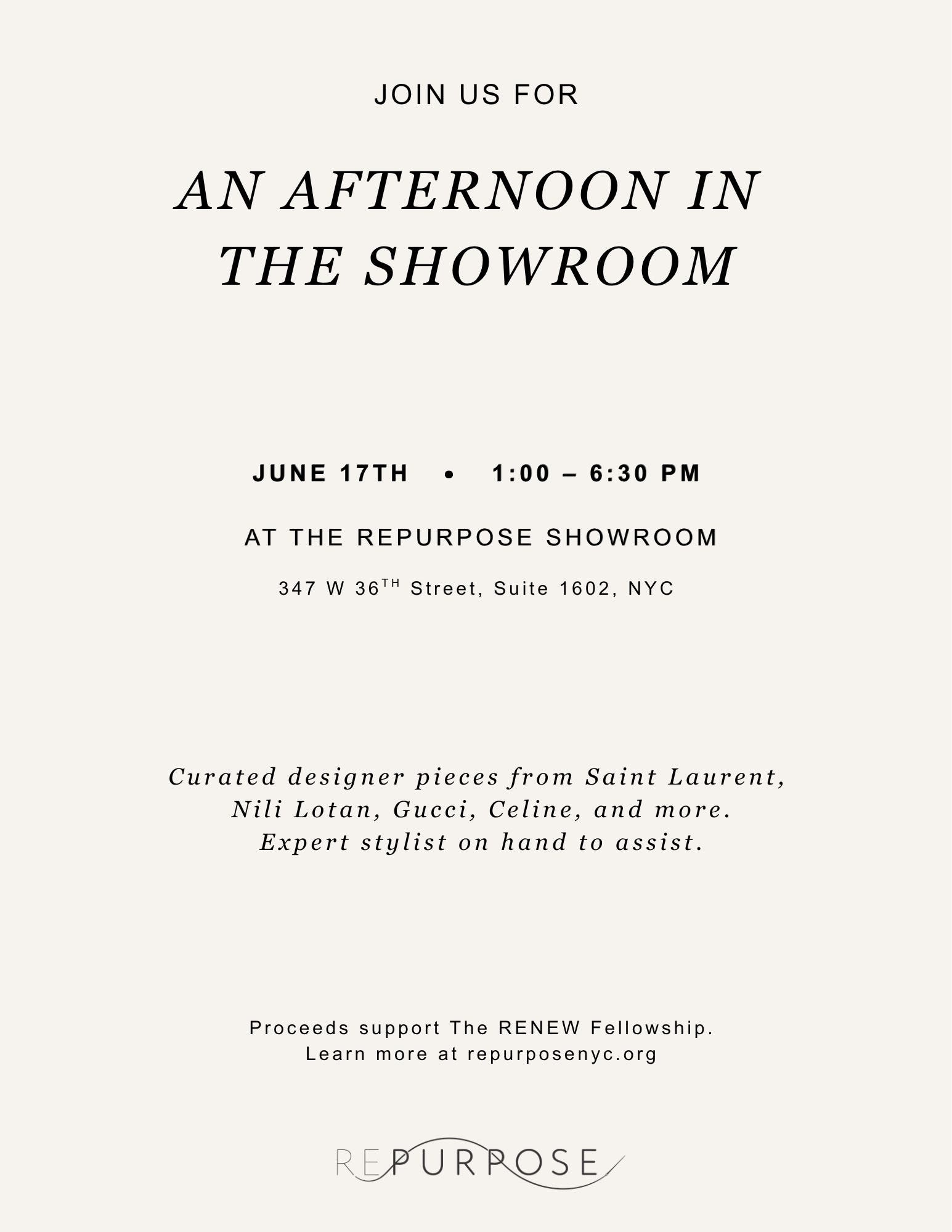 An Afternoon In The Showroom 