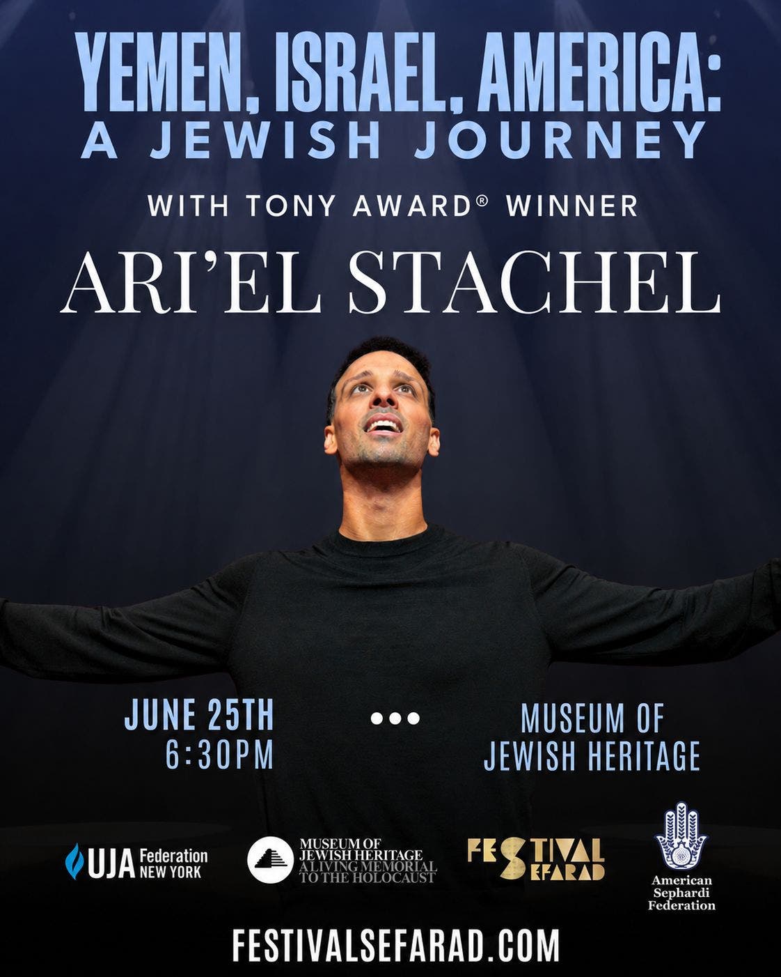 Yemen, Israel, America: A Jewish Journey with Tony Award Winner Ari’el Stachel
