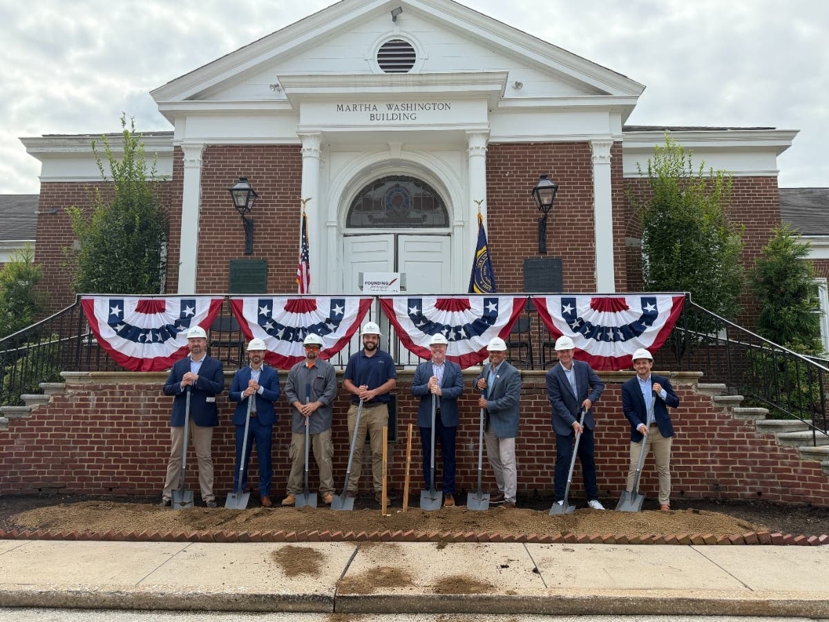 The groundbreaking ceremony for Founding Forward took place on September 18 in Vally Forge, PA.