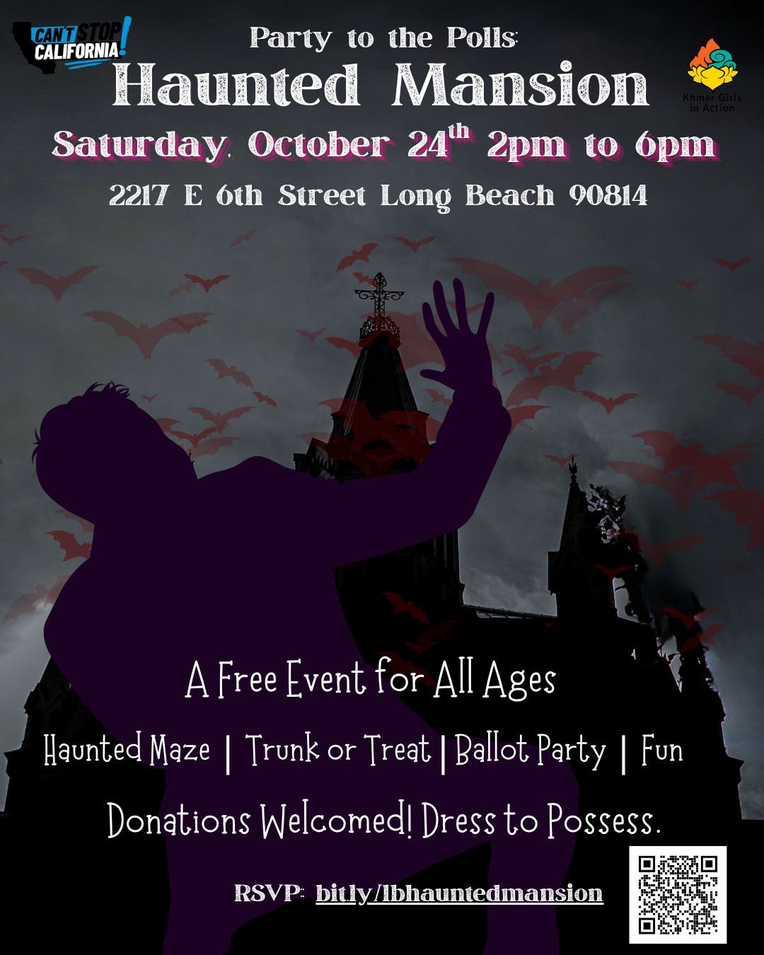 Party to the Polls: Haunted Mansion