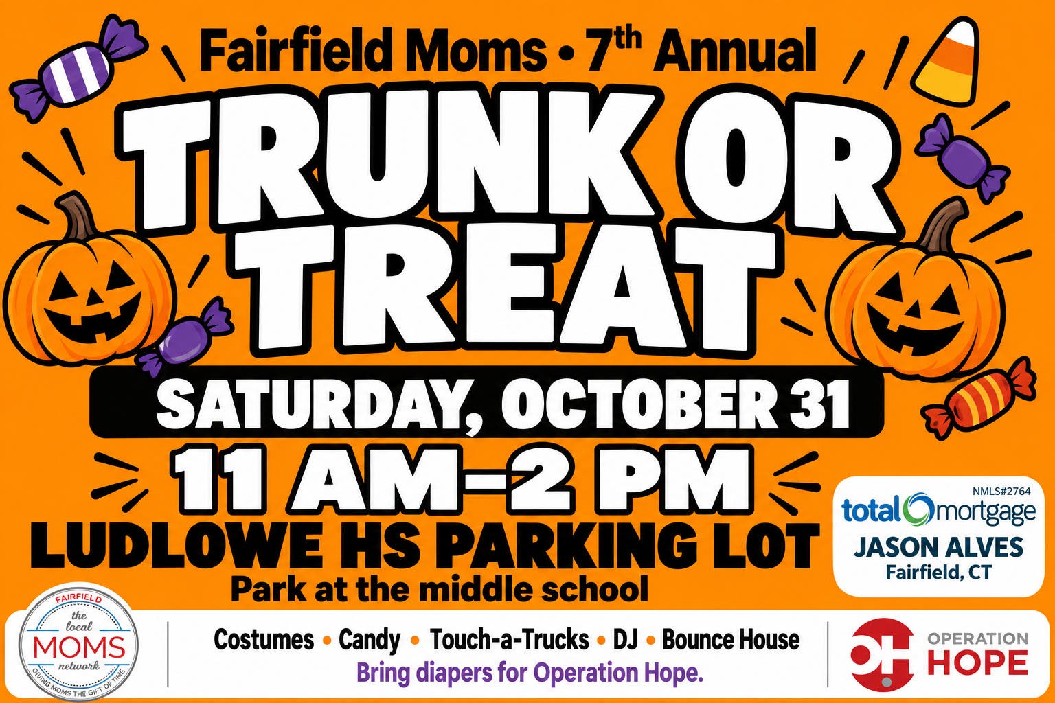 Fairfield Moms 7th Annual Trunk Or Treat