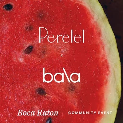 Perelel x Bala Hydration Walk Series