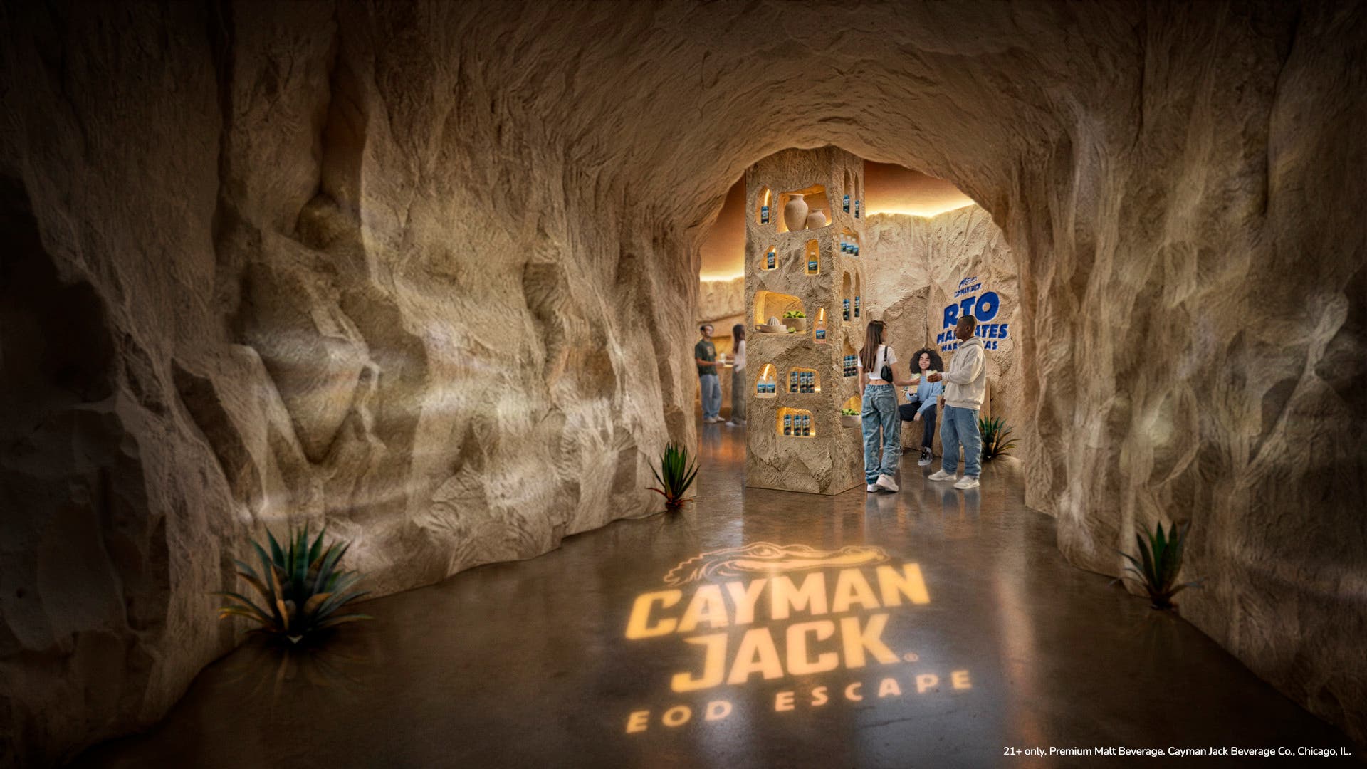 The Cayman Jack EOD Escape: Pop-Up Margarita Salt Cave in NYC