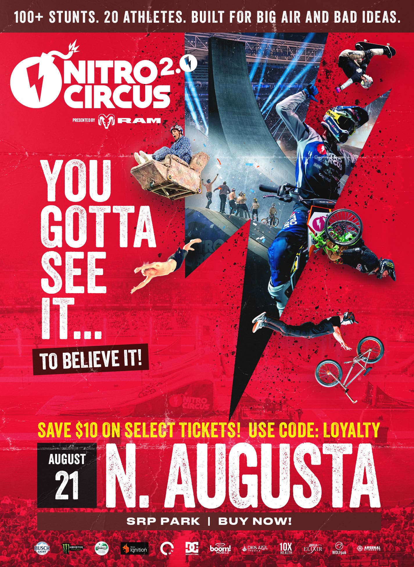 Nitro Circus 2.0 at SRP Park
