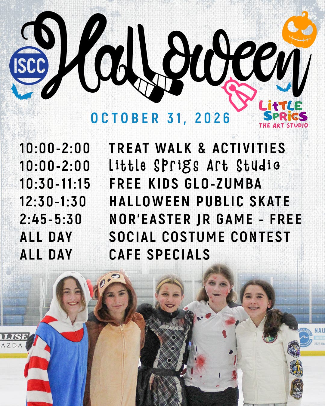Halloween at the International Skating Center