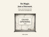 Cover of No Magic. Just a Discount. by Mila Linden
