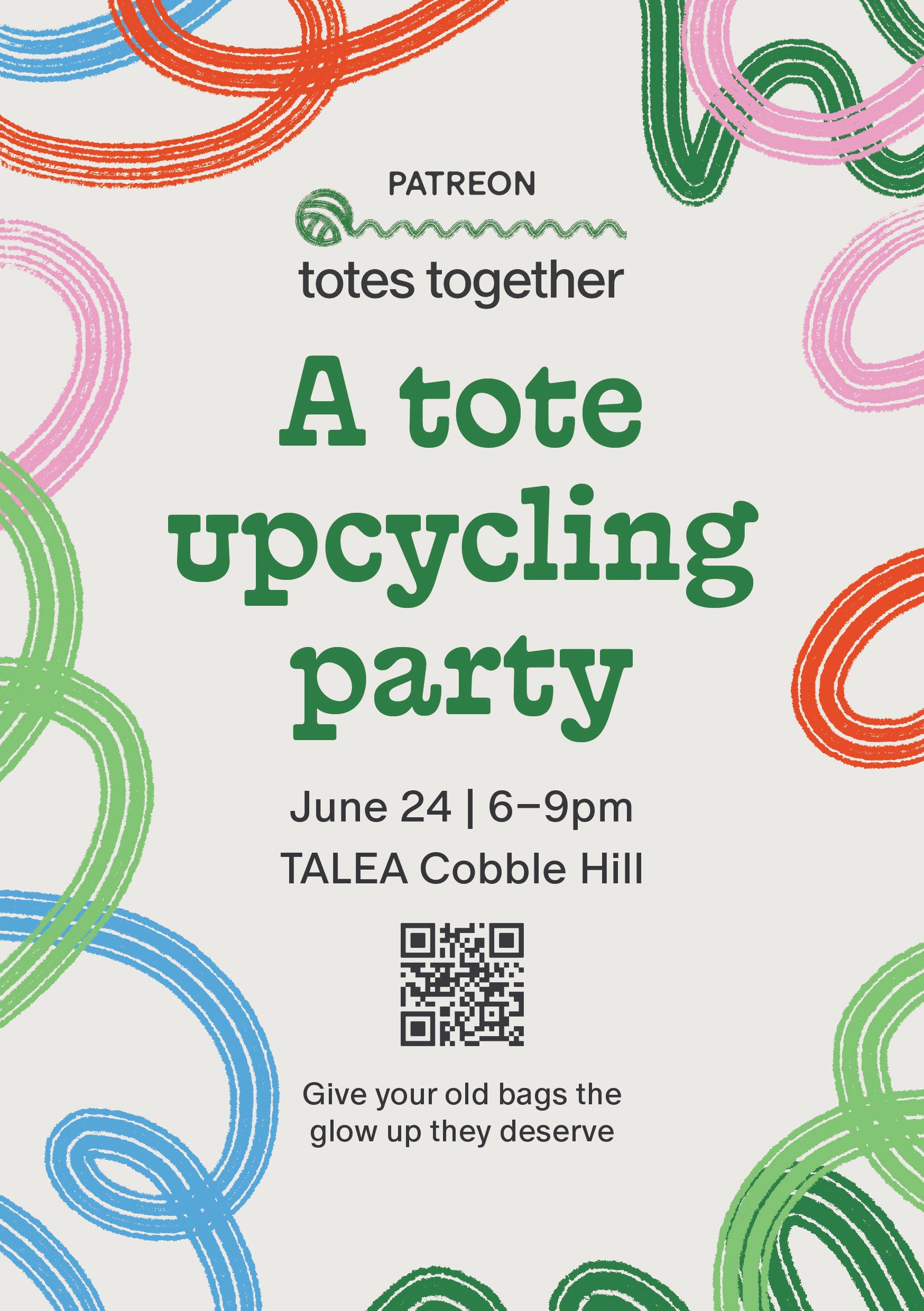 Totes Together: A Tote Upcycling Party