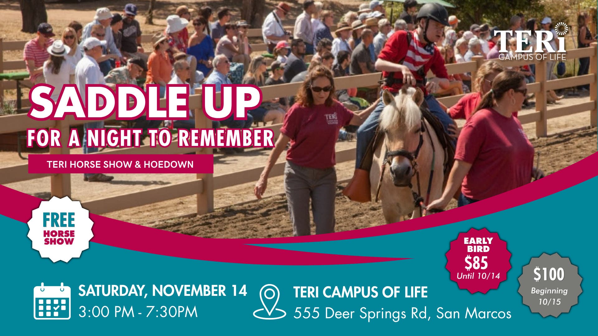 TERI Harvest Horse Show & Hoe Down