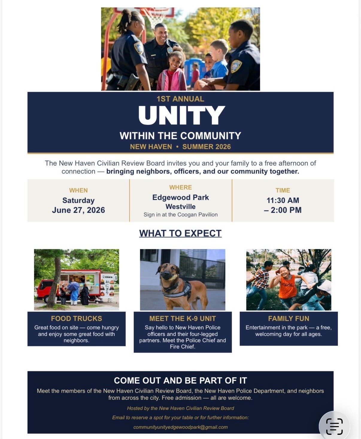 Unity Within The Community