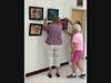 Hanging artwork