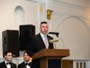 Chairman & Master of Ceremonies Stephen Sterpis opens the evening
