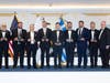 Gala Committee members left to right: Haralambos Dafoulas, Nicholas Badway, Nicholas A. Lambros, Esq., Stephen Sterpis, Christopher P. Lambros, Nicholas D. Lambros, Dimitrios T. Markos, Esq., Constantine Coclin, and Chapter President George Coclin