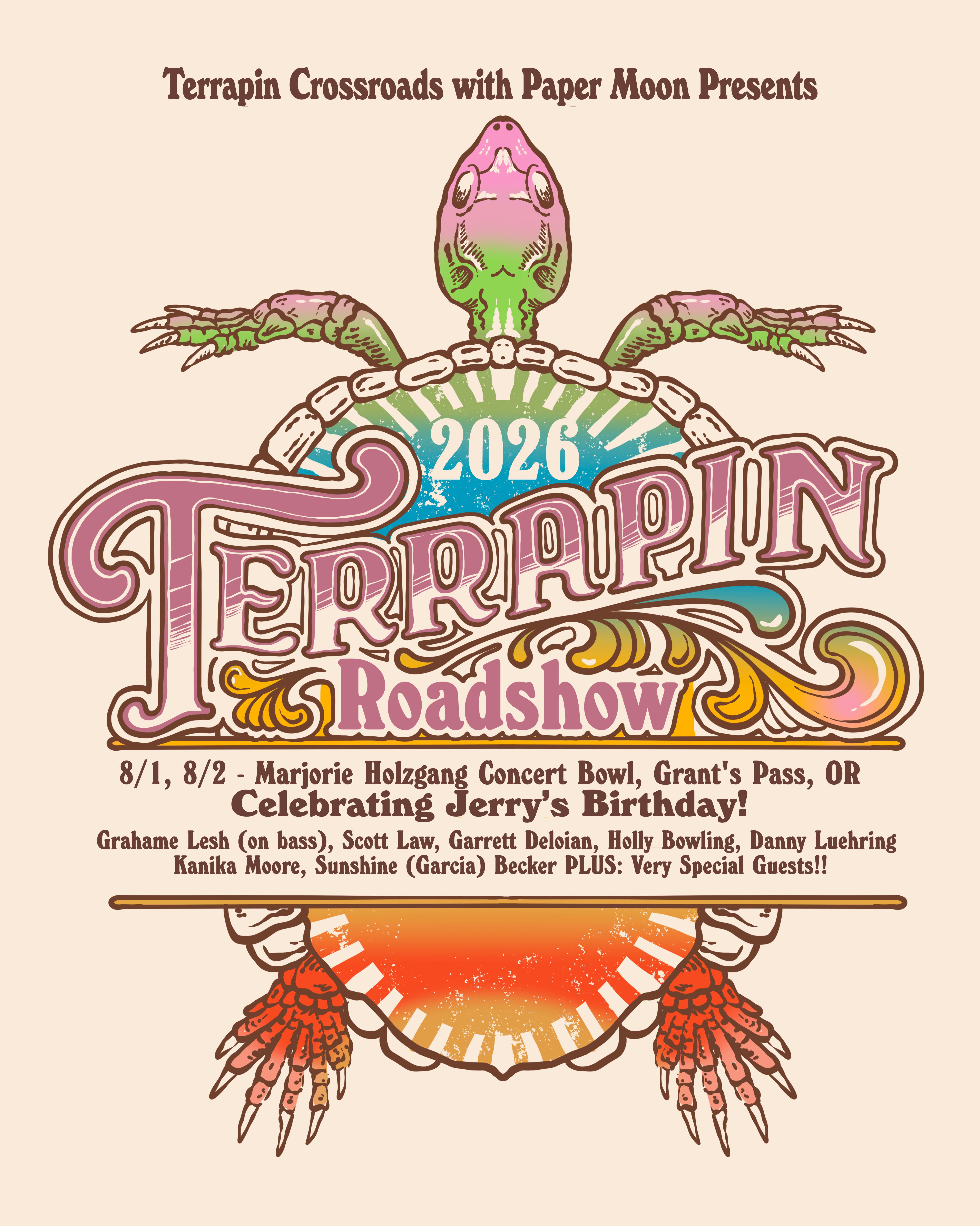Terrapin Roadshow at Marjorie Holzgang Concert Bowl