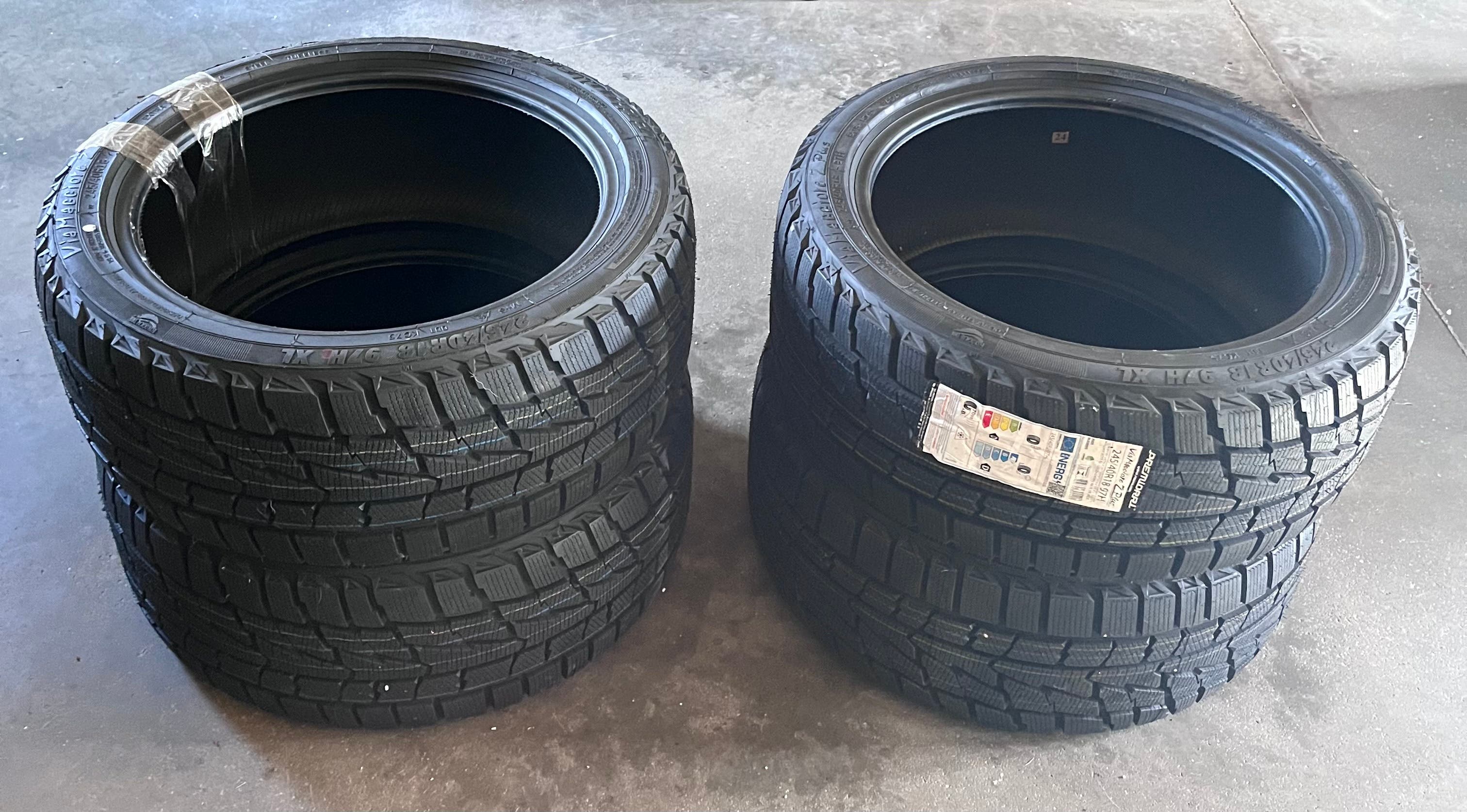 Four Premiorri Winter Tires