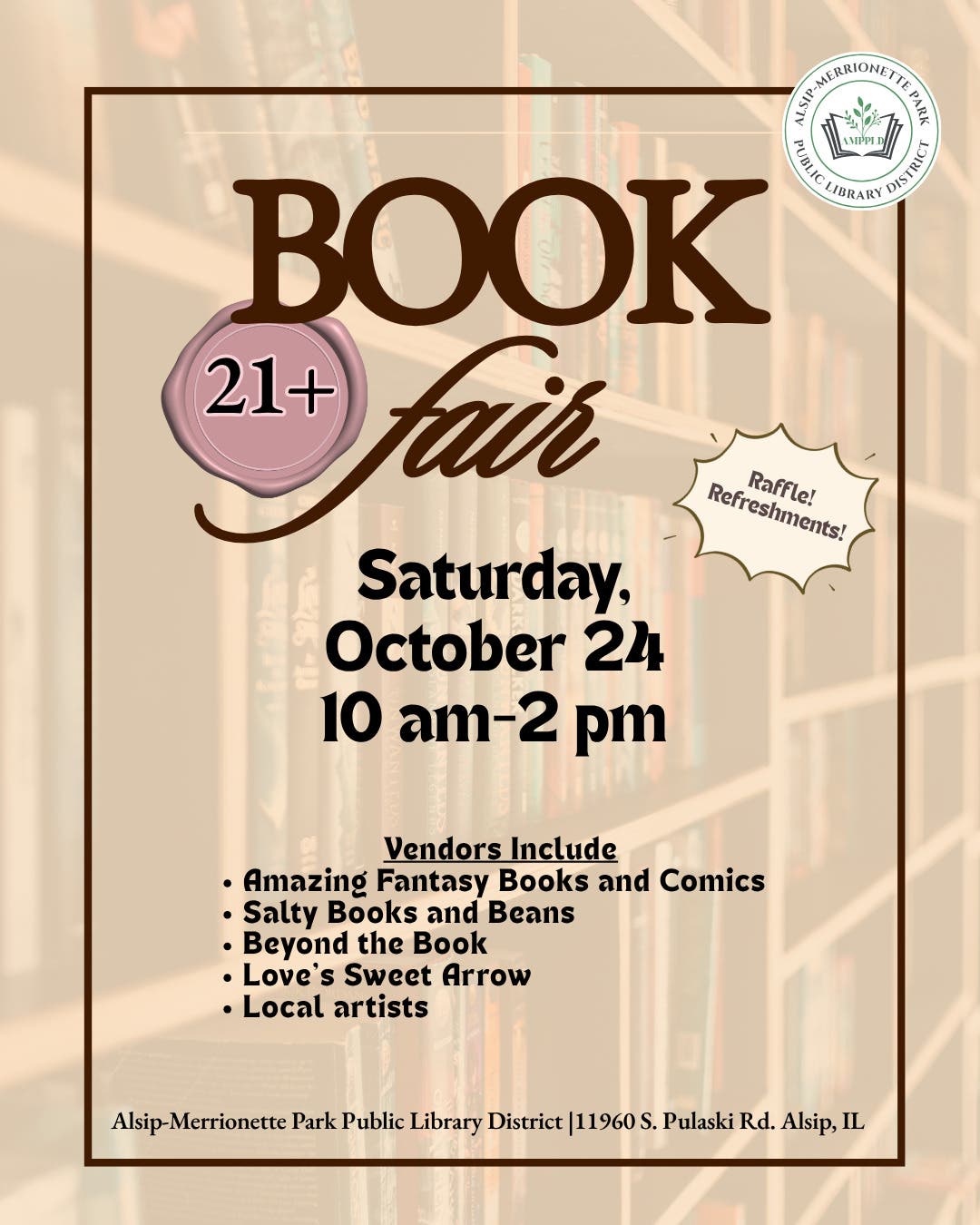 Book Fair for Adults
